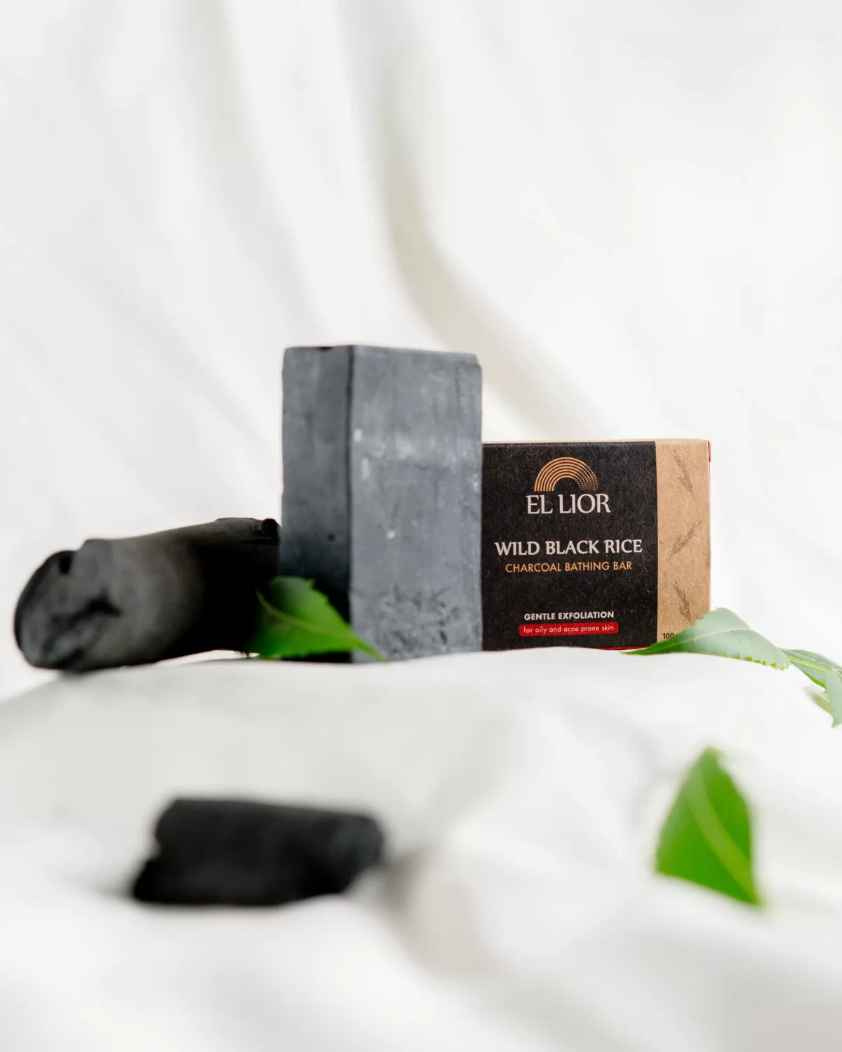 Wild Black Rice Charcoal Bathing Soap
