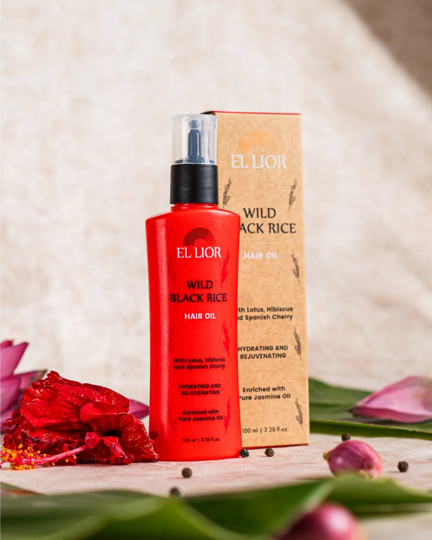 EL Lior Wild Black Rice Hair Oil