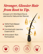 Stronger, Glossier Hair from root to tip